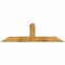 Ekena Millwork Portland Rough Sawn Timber Gable Bracket, Western Red Cedar, 48"W x 14"H x 4"D x 4"F, 7/12 Pitch GBW048X14X0404POR00RWR - alternate 1